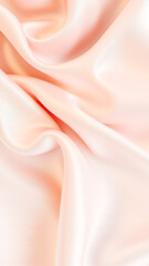 soft peach fabric with flowing texture