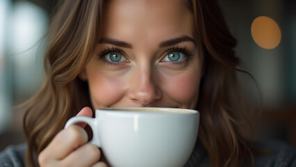 Holding a Cup of Coffee or Drink