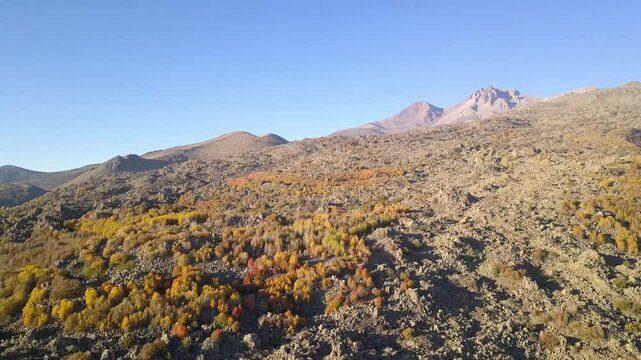 Stunning Drone Video Of Mount Erciyes: Breathtaking Blue Sky Adventure in Turkey