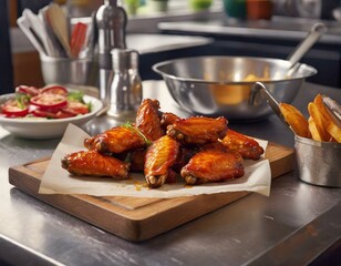 Fototapeta premium Buffalo hot wings