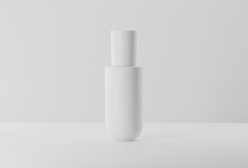 cosmetic tube packaging mockup