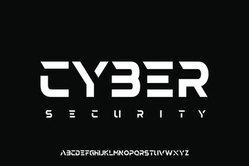 MobileDisplay alphabet font vector design suitable for headline, poster, logo, magazine and many more