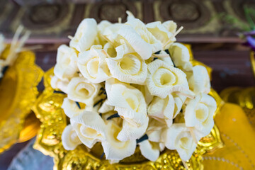 Respectful Sandalwood Flowers in Thai Funerals: Symbol of Farewell and Mourning