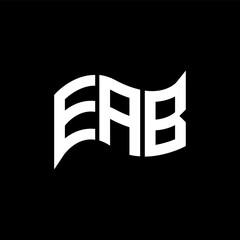 EAB logo design, EAB simple and modern logo. EAB luxurious alphabet design