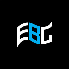 EBL logo design, EBL simple and modern logo. EBL luxurious alphabet design