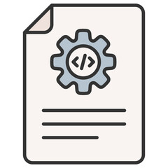 Scripting  Icon Element For Design