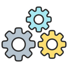 Machine  Icon Element For Design