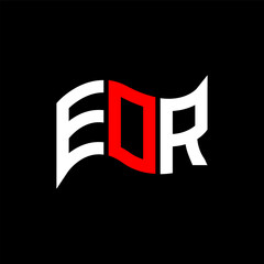 EOR logo design, EOR simple and modern logo. EOR luxurious alphabet design