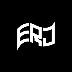 ERJ logo design, ERJ simple and modern logo. ERJ luxurious alphabet design