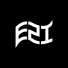 EZI logo design, EZI simple and modern logo. EZI luxurious alphabet design