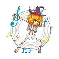 Music pumpkin guy