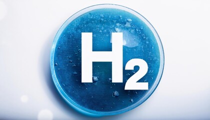 Fototapeta premium Hydrogen logo
