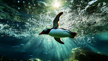 Obraz premium Wildlife images, clear description, unique and creative.