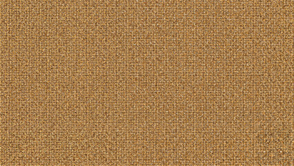 Fototapeta premium Textured burlap fabric background in warm brown tones for creative projects, copy space