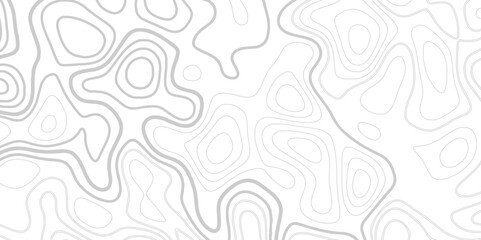 Topographic map contour line background vector concept with space. Geographic world topo with elevation.