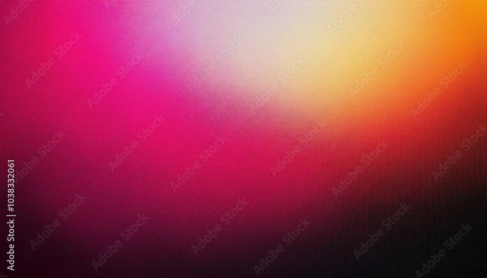 Poster Soft Yellow to Pink Gradient Texture. Vibrant Blurred Abstract Background with Smooth Color Transition Creative Design, Branding, Digital Artwork, Minimalist Presentations, and Copy Space Integration