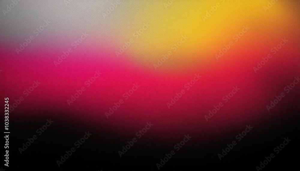Poster Soft Yellow to Pink Gradient Texture. Vibrant Blurred Abstract Background with Smooth Color Transition Creative Design, Branding, Digital Artwork, Minimalist Presentations, and Copy Space Integration