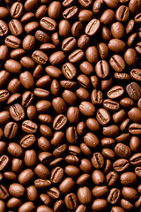 Obraz premium Coffee beans background