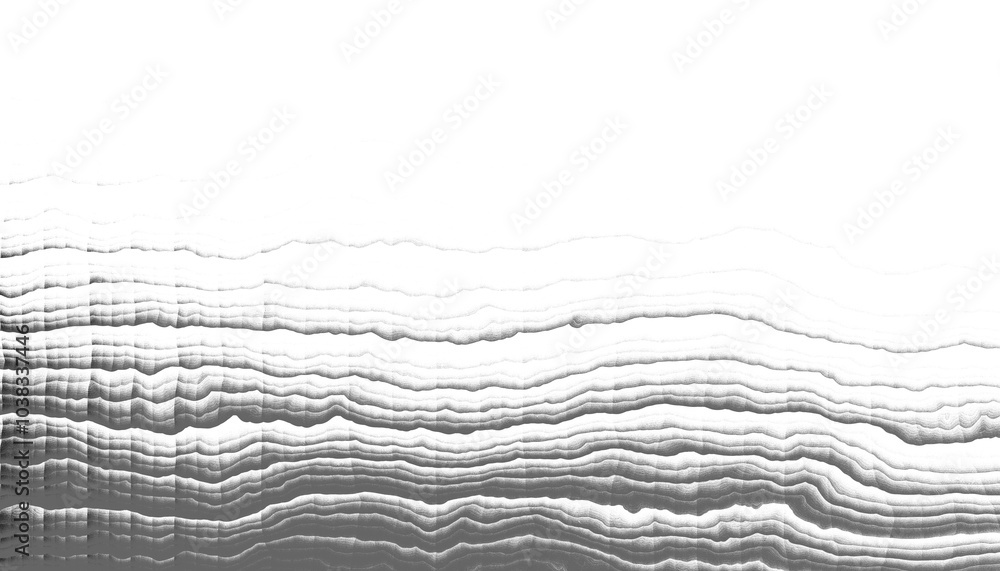 Poster Modern abstract overlay transparent background texture with layers of black and gray transparent material in grunge lines in random geometric