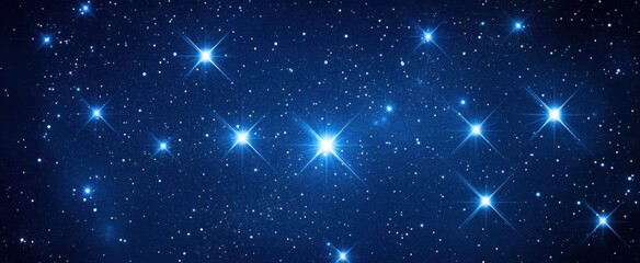 Fototapeta premium The Stars in Night Sky