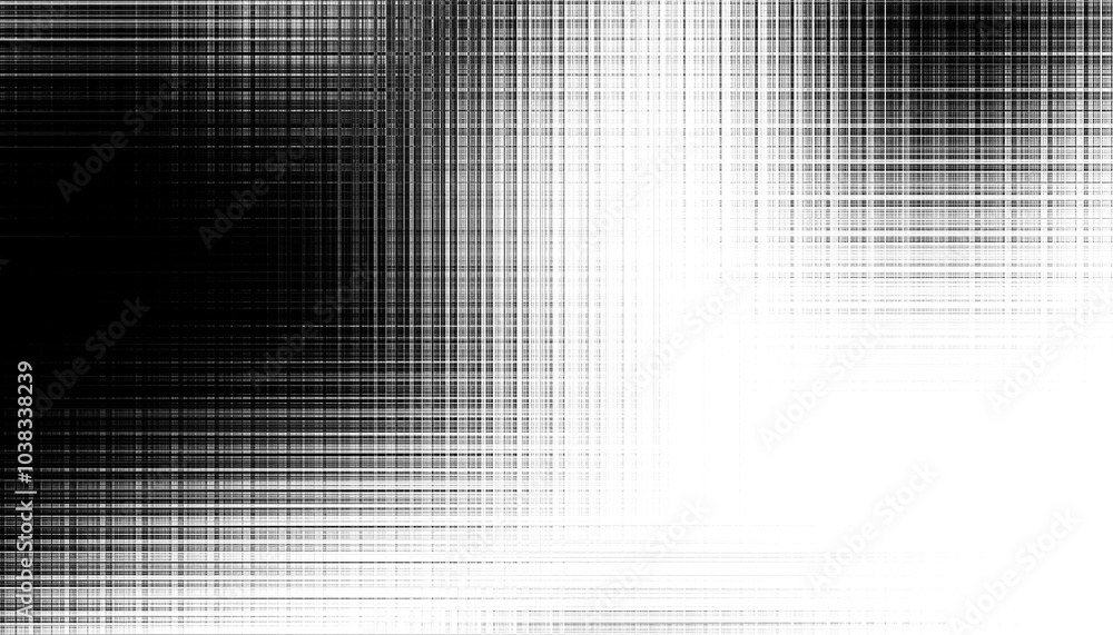 Aufkleber Modern abstract overlay transparent background texture with layers of black and gray transparent material in grunge lines in random geometric