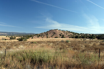 Beautiful landscape near the Army Corps of Engineers’ Abiquiu Lake in northern New Mexico, USA