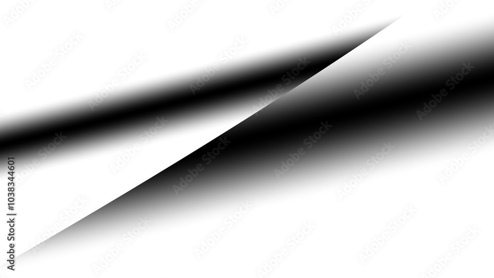Poster Modern abstract overlay transparent background texture with layers of black and gray transparent material in grunge lines in random geometric