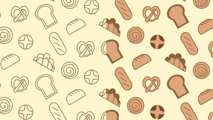 Bread Pattern Seamless pattern