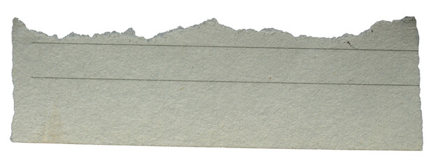 Ripped lined paper torn edges with transparent background png paper tear