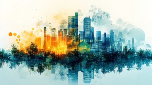 Resiliencebased financing concept image for climate adaptation projects