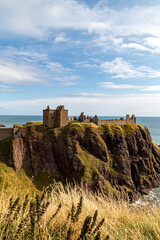 Ruins of dunnottar Castle Scotland