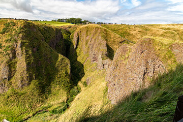 Ruins of dunnottar Castle Scotland