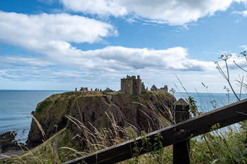 Ruins of dunnottar Castle Scotland