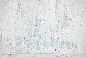 Metal blue textured wall with natural defects. Scratches and shabby. Can be used as a background or poster for an inscription.