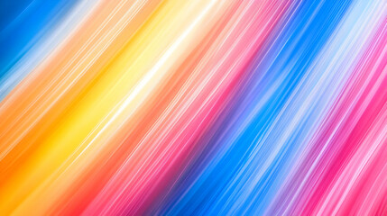 Abstract Rainbow Stripes Background.