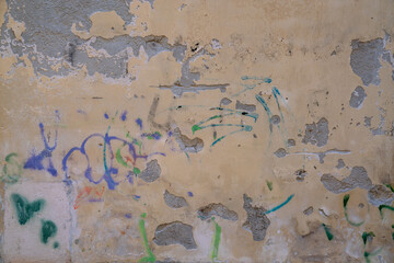 Grungy old stained wall texture