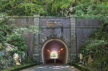 新潟　弥彦公園トンネル