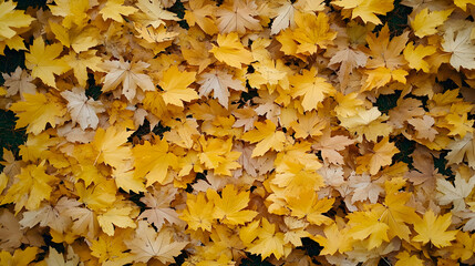 Golden Autumn Leaves.