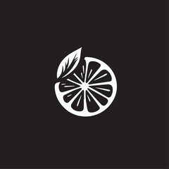 Grapefruits In cartoon, hand-drawn flat style. image for social media, websites and UI. Isolated 2D vector design in logo, icon, sketch style, simple line vector, single color. AI Generative Art.
