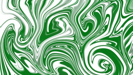 Mixed green and white background wallpaper with liquid marble texture