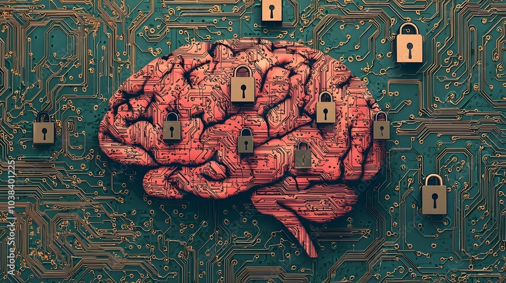Poster cerebral circuitry:protected neural networks of the digital mind