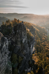Bastei am Morgen