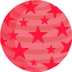 Christmas decoration flat Illustration | Can be used for Christmas Cards, Decorations, Cut outs, etc. |	