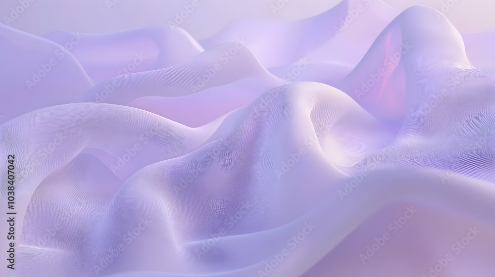 Poster smooth lavender gradient backdrop with soft minimal aesthetic