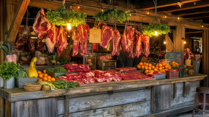 Assorted Meat Products for Culinary Delights