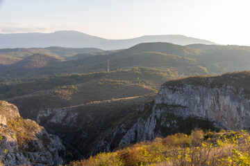 Sicevac gorge at autumn