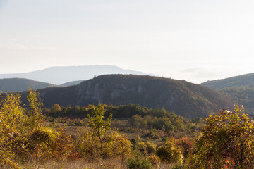 autumn in the mountains