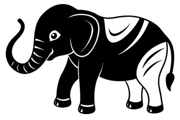 Creative Cute Animal line art vector design with a white background 
