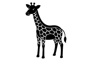 Naklejka premium Creative Cute Animal line art vector design with a white background 