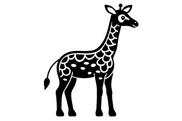 Creative Cute Animal line art vector design with a white background 